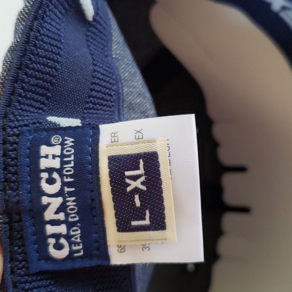 Cinch Hat Cowboy Hat Western Hat Cachucha Vaquera L/XL Flexfit Solid Back - Picture 7 of 10